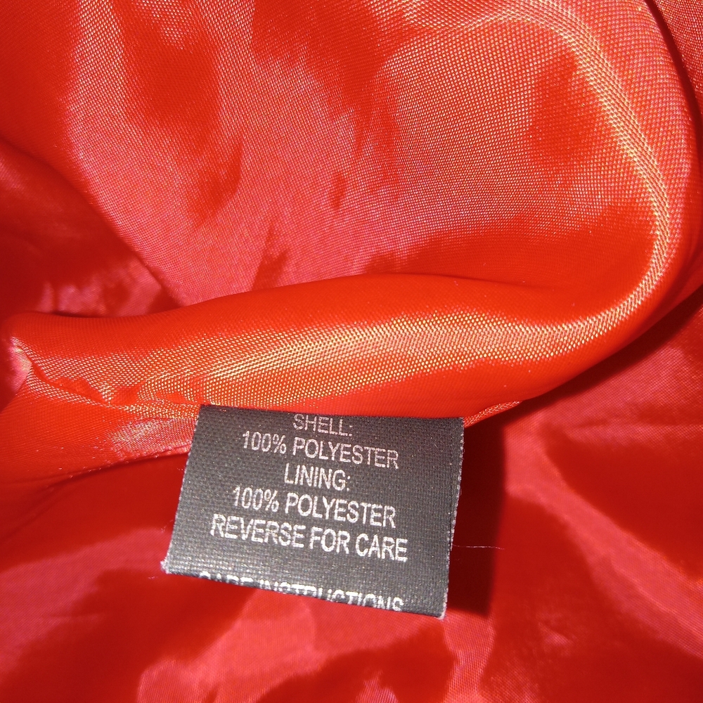 Nwot Sandro Sport Vintage Red Teddy Lined Blazer Small - Picture 8 of 12